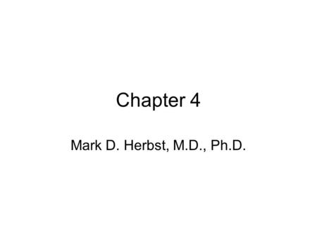 Chapter 4 Mark D. Herbst, M.D., Ph.D.. Magnetization MRI depends on magnetization of tissues Temporary magnetization occurs when the hydrogen nuclei are.