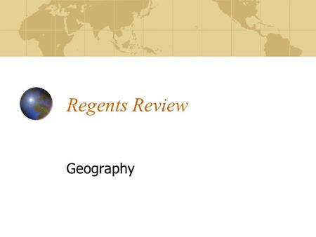 Regents Review Geography. Latin America Features- Andes Mountains- 2 nd tallest mountain chain in the world (home of Incas). Amazon river- 2 nd longest.