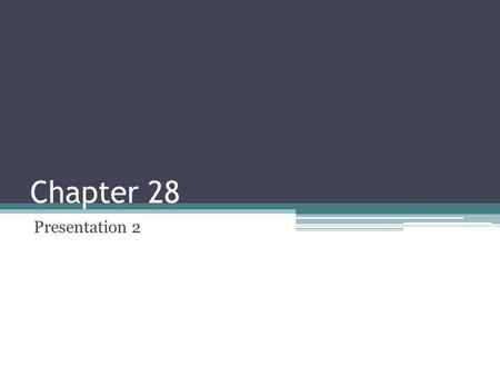 Chapter 28 Presentation 2. Government Intervention in Externalities 1. Lawsuits- pay damages to the injured party or the fear of litigation persuades.