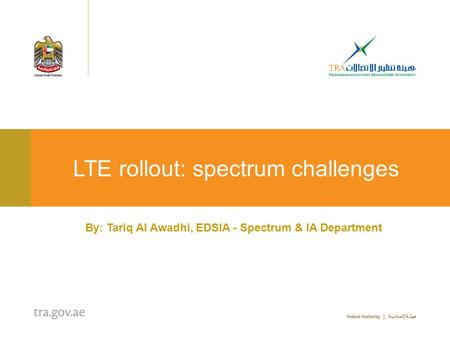 LTE rollout: spectrum challenges