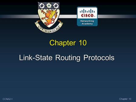 Link-State Routing Protocols