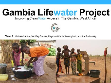 Gambia Lifewater Project