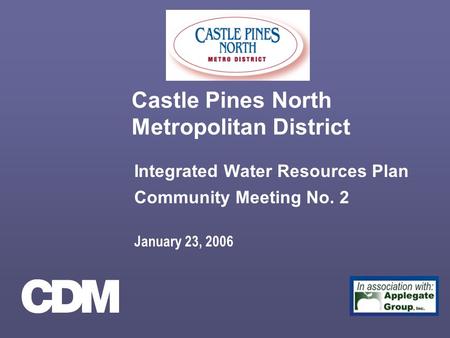 Castle Pines North Metropolitan District