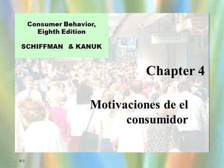 Motivaciones de el consumidor