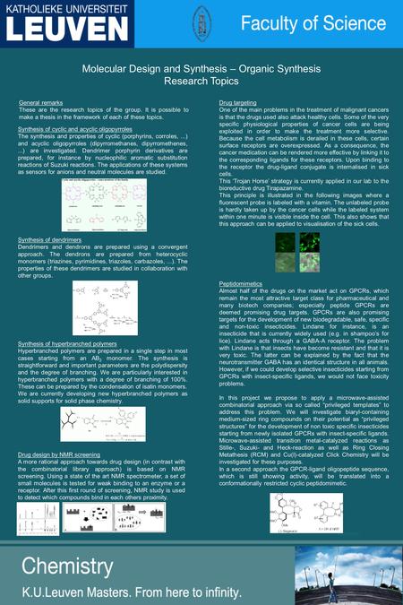 Molecular Design and Synthesis – Organic Synthesis Research Topics Synthesis of cyclic and acyclic oligopyrroles The synthesis and properties of cyclic.