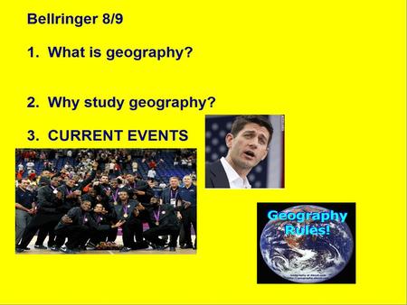 Unit 1: MAP SKILLS. Unit 1: MAP SKILLS What is Geography? The study of the physical, biological, and cultural features of the Earth’s surface. Anything.