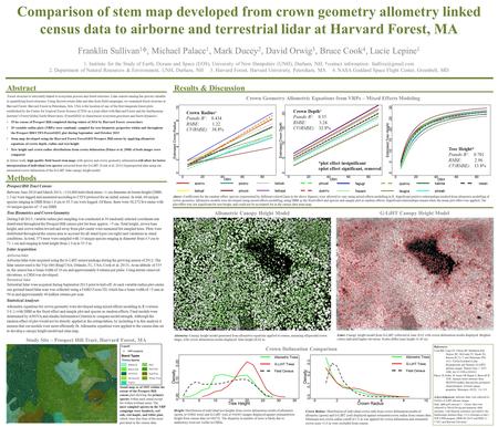 Abstract Forest structure is intricately linked to ecosystem process and forest structure. Lidar remote sensing has proven valuable to quantifying forest.