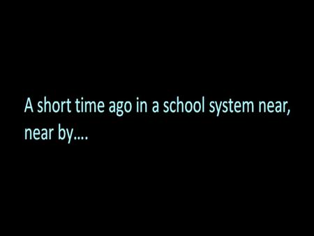 Episode “ I 3” A New Hope for PLCs Held captive by a low graduation rate and an ever widening achievement gap, the CMS Els await you …. “their only.