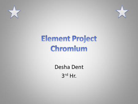 Element Project Chromium