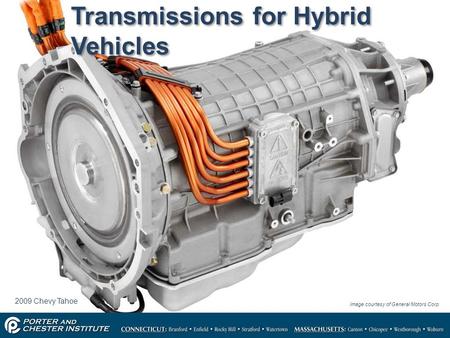 Transmissions for Hybrid Vehicles