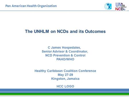 The UNHLM on NCDs and its Outcomes