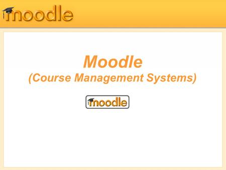 Moodle (Course Management Systems). Wikis In this Lecture, we’ll cover how to create a wiki, managing wikis and wiki capablilities.