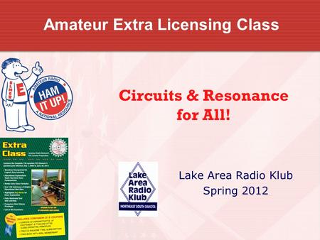 Amateur Extra Licensing Class