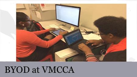 BYOD at VMCCA. Overview Objectives: 1.How is BYOD different than what we’re currently doing? 2.How will my access to the wifi change? 3.What is the Responsible.