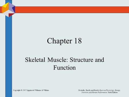 Skeletal Muscle: Structure and Function