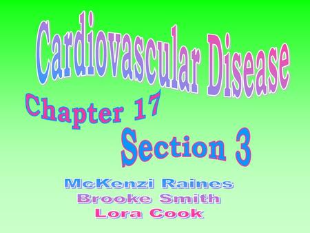 What is Cardiovascular Disease? Cardiovascular disease – a general term for all diseases of the heart and blood vessels. This type of disease develops.