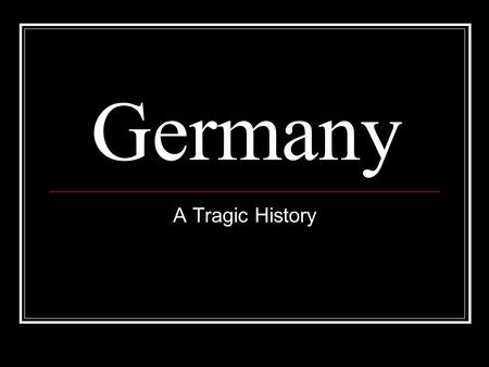 Germany A Tragic History. Setting the Scene In 1961, a policeman named Conrad Schumann stood guard at a barbed wire fence separating East Berlin from.