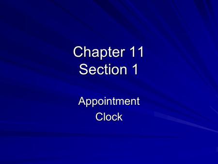 Chapter 11 Section 1 AppointmentClock. 12 O’clock Appointment Boomtowns & Mining Leads to Statehood What was the Comstock Lode & what type of ore was.