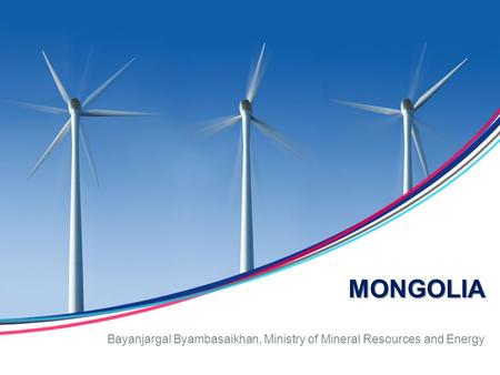 Bayanjargal Byambasaikhan, Ministry of Mineral Resources and Energy