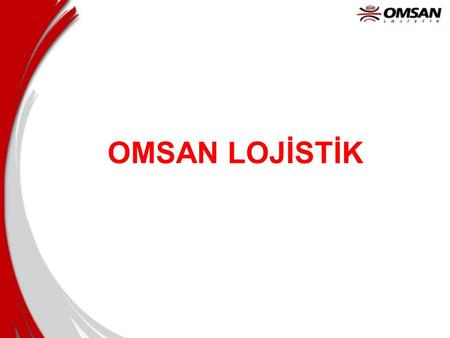 OMSAN LOJİSTİK. September 14, 2004 James M. Apple, Jr. The Progress Group, LLC Case Picking and Cross-Docking Mechanization Warehousing Short Course.