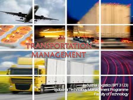 TRANSPORTATION MANAGEMENT