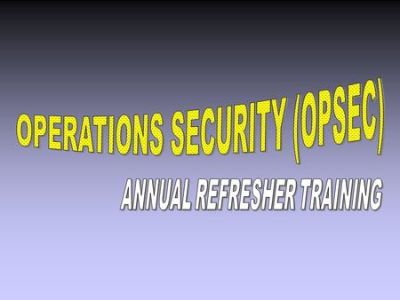 Following the terrorist attack on September 11, 2001 the President declared a national emergency … Secretary of Defense Donald Rumsfeld cautioned on the.