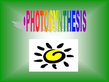 PHOTOSYNTHESIS.