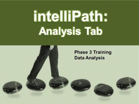 Phase 3 Training Data Analysis. Analysis Tab Overview What does the Analysis Tab provide? – Details on a student’s and class’s progress – Data on each.