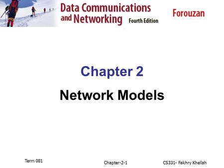 Chapter 2 Network Models