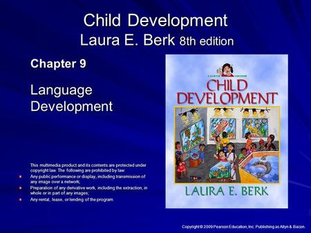 Child Development Laura E. Berk 8th edition