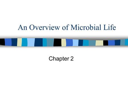 An Overview of Microbial Life Chapter 2. 3 Domains: Archae, Eubacteria, Eukaryota Two structural types of cells are recognized: the prokaryote and the.