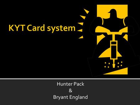 Hunter Pack & Bryant England. Each card has a different safety topic.