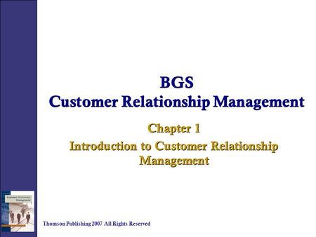 BGS Customer Relationship Management