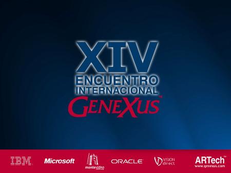 Ing. Ignacio Roqueta ARTech GeneXus and J2EE.