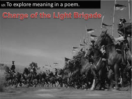 Charge of the Light Brigade