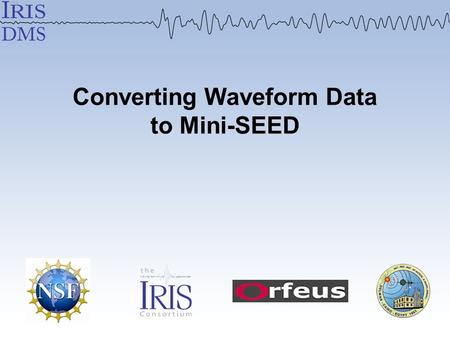 Mini-SEED Fundamentals