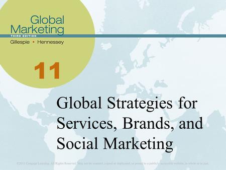 11 Global Strategies for Services, Brands, and Social Marketing.