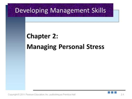 Developing Management Skills