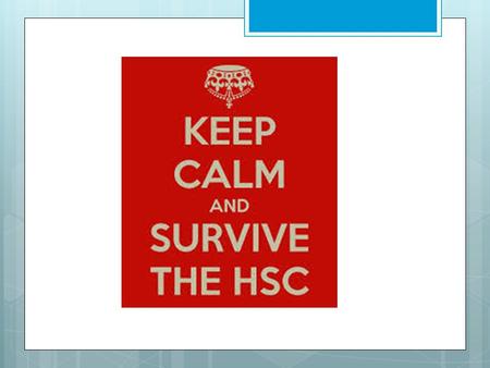 What’s the big deal? Why are you here? What do you want from the HSC?