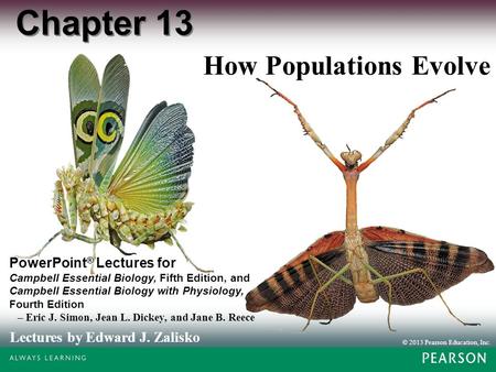 How Populations Evolve