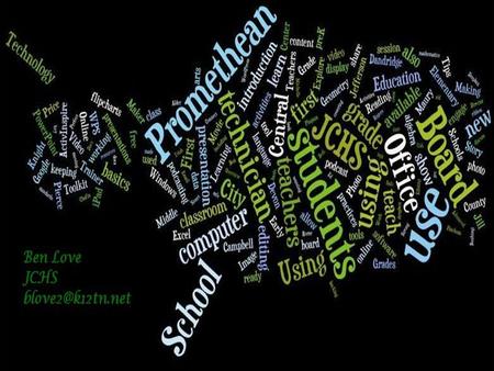 Wordle is a toy for generating “word clouds” from text that you provide. The clouds give greater prominence to words that appear more frequently in the.