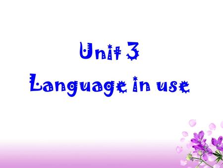 Unit 3 Language in use type n. loud adj. gospel n. string n. part-time adj. milkman n. recording studio record v.&n. own adj. artist n. figure n. century.