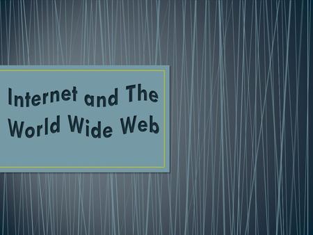 Also called net is a worldwide collection of networks that links millions of businesses, government agencies, educational institutions, and individuals.