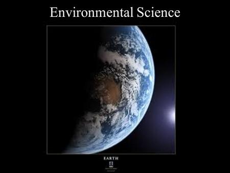 Environmental Science