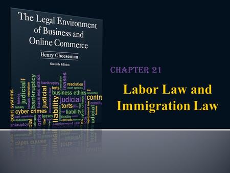 Chapter 21.  American Federation of Labor  Formed in 1886  Only skilled craft workers such as silversmiths and artisans were allowed to belong  Congress.