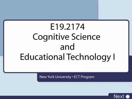 Cognitive Science “Instructional media are mere vehicles that deliver instruction but do not influence student achievement any more than the truck that.