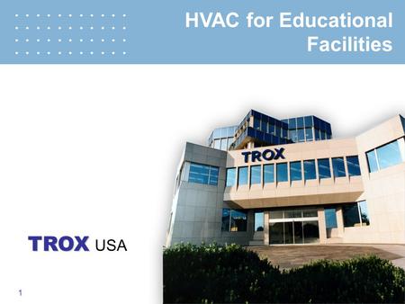 HVAC for Educational Facilities