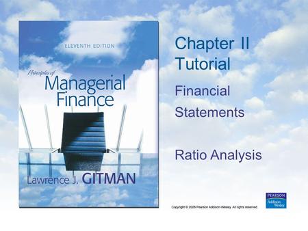 Financial Statements Ratio Analysis