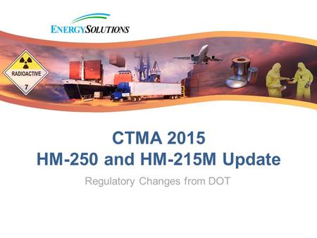 CTMA 2015 HM-250 and HM-215M Update