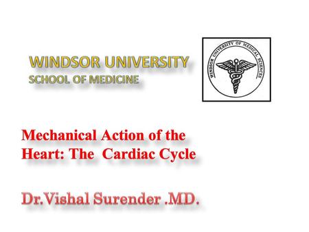 Learning Objectives After reading this chapter you should be able to: 1. Describe the organization of the cardiovascular system. 2. Describe the sequence.